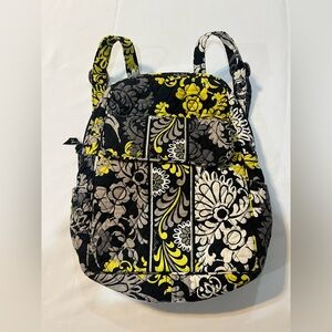 Vera Bradley quilted backpack in retired baroque print